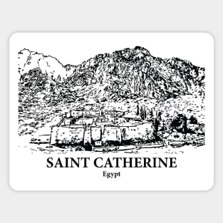 Saint Catherine - Egypt Magnet